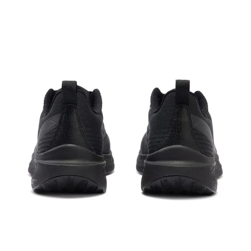 361° FlyFish 1 Cushioned Wear Resistant Breathable Low Top Casual Running Shoes Men's Black-3