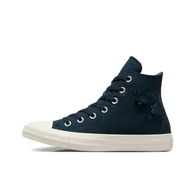Converse Women's Chuck Taylor All Star Lift High 'Floral Embroidery Into The Void' Women's-0