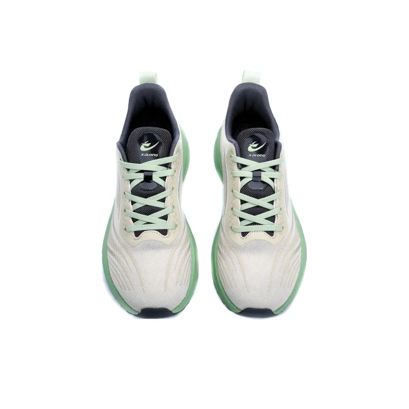 XIDELONG Running Shoes Unisex Low Top Cherry Blossom Pink, Amber Black, Lily Tea Green-16