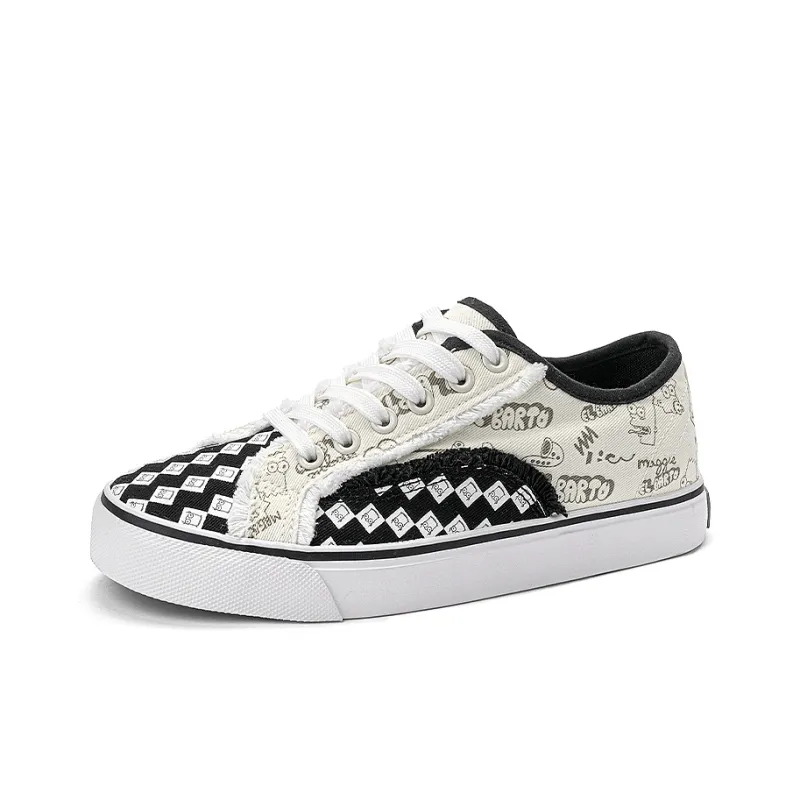 The Simpsons Durable Breathable Lightweight Low Top Canvas Shoes Unisex-4