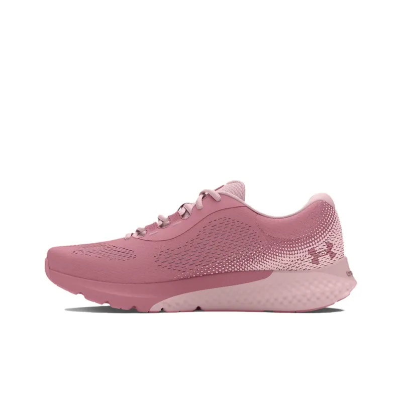 Under Armour Rogue 4 Lightweight Anti Slip And Wear Resistant Low Top Running Shoes Women's Pink-2
