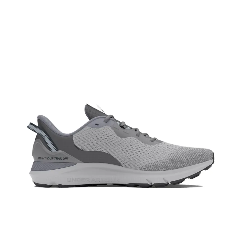 Under Armour Sonic Trail Slip Resistant Breathable Abrasion Resistant Low Top Running Shoes Unisex Gray-1