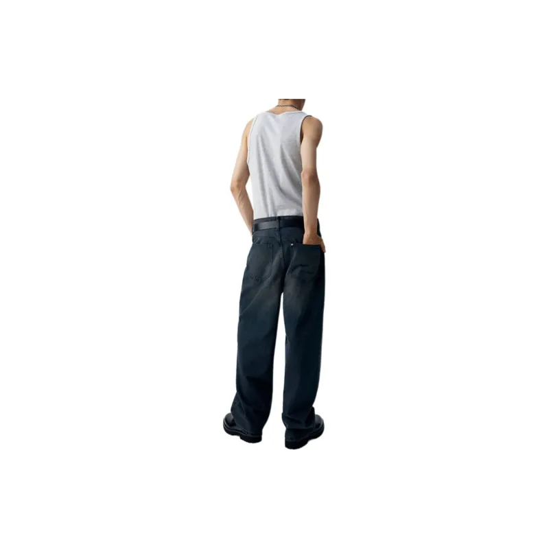 H&M Jeans Men Dark Blue-2