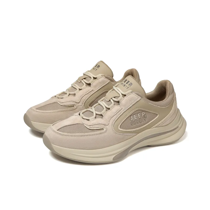 JEEP SPIRIT Casual Shoes Men Low Top Light Sandy-4