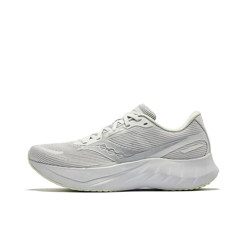 Saucony TIDE 2 Anti Slip Wear Resistant Low Top Casual Running Shoes Men's Gray Green-0