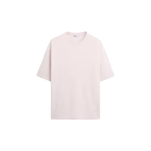 ZARA T-Shirts Men Light Purple