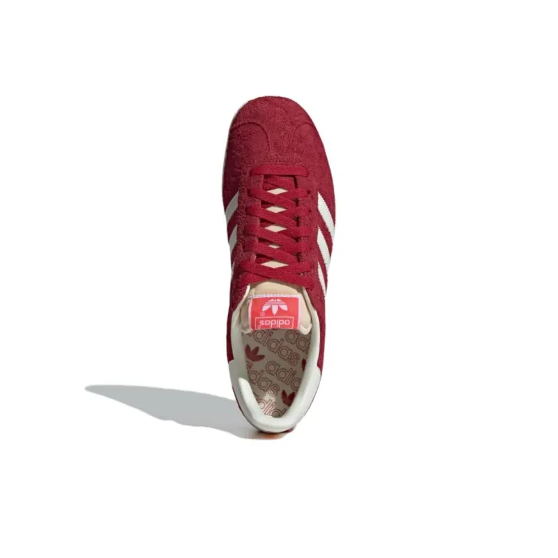 Adidas Gazelle Team Victory Red Off White Cream White-3