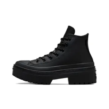 Chuck Taylor All Star Women's Converse Lugged Heel Platform Waterproof High 'Triple Black' Women's