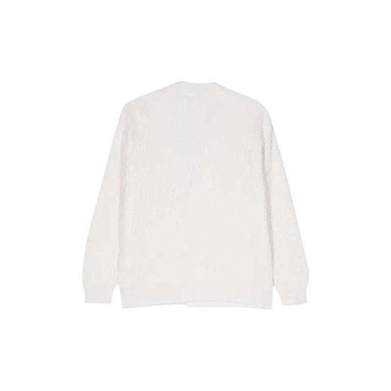 LARDINI Ribbed knit Cardigan-1