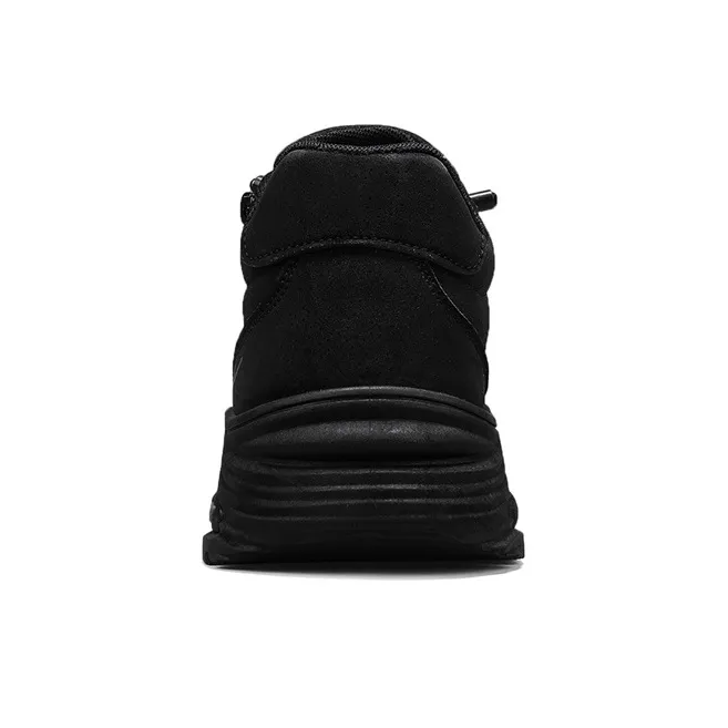 Warrior Slip on Slip on Shoes Abrasion Resistant Lightweight Slip Resistant Low Top Casual Shoes Men's Black-4