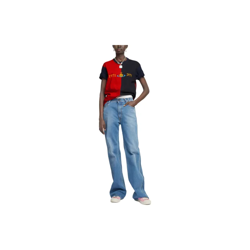 Vivienne Westwood SS24 T Shirt Men's Black Red-3
