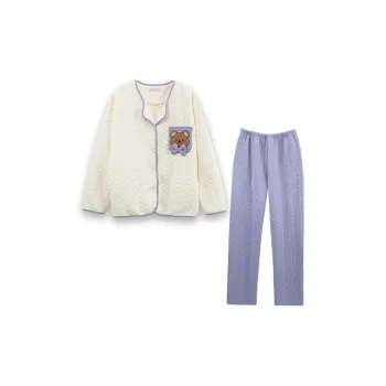 Sleeping Beauty Pajama Set Women's Purple