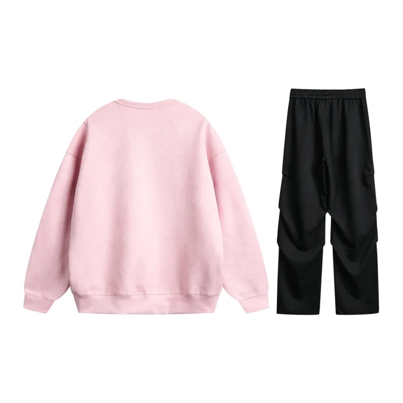MEIPIN TANG Sweatshirt Set Unisex-11