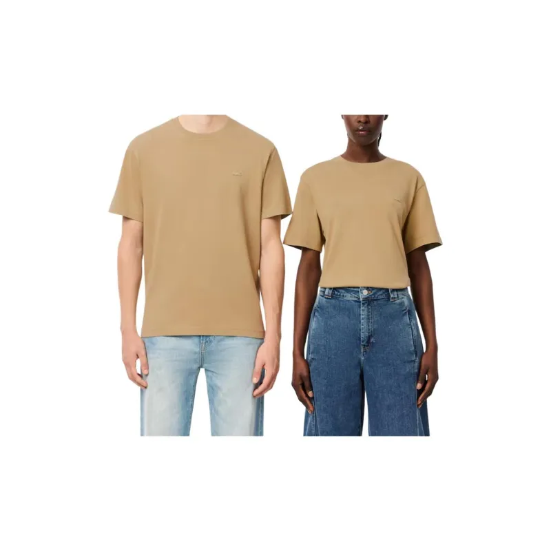 LACOSTE T-Shirt Unisex Light Umber-2