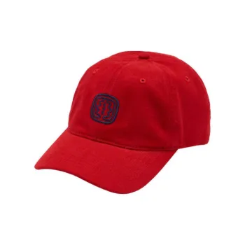 INES DE LA FRESSANGE Cotton Baseball Caps Women's Red