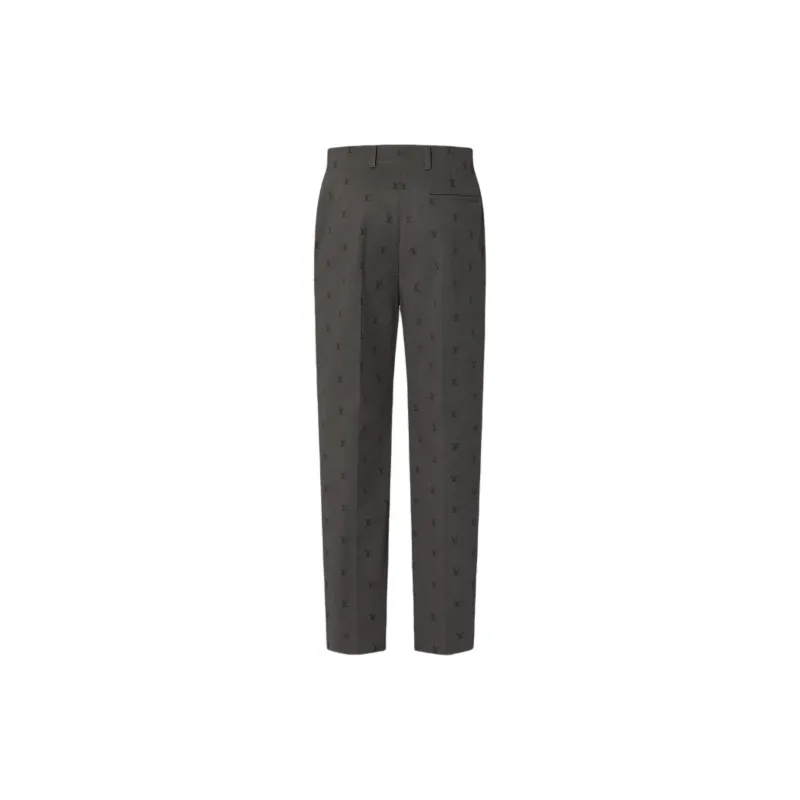 LOUIS VUITTON Lv Blason Jacquard Cotton Classic Pants-1