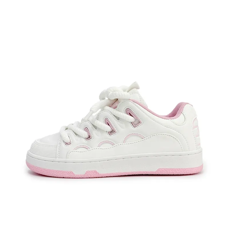 Wooden Rabbit Low Top Skateboard Shoes Unisex-10
