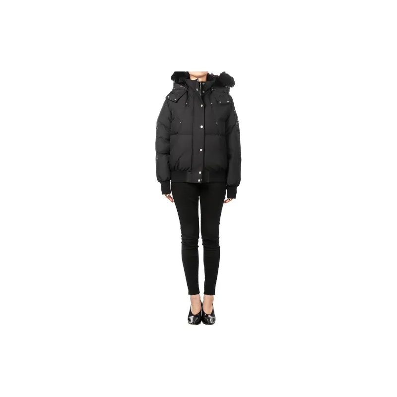 Moose Knuckles Buttoned Hooded Bomber Jacket-3