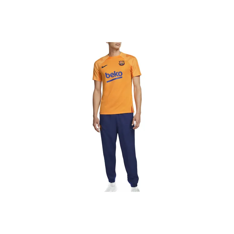 Nike Soccer Jersey Men's Orange-4