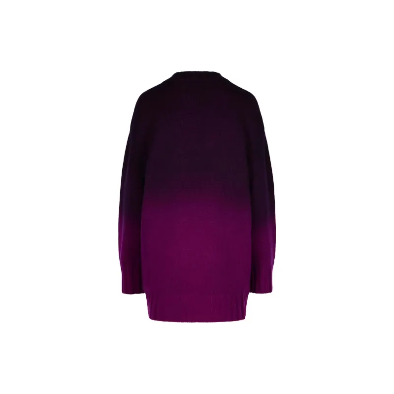 The Attico Ombre Effected Knitted Jumper-1