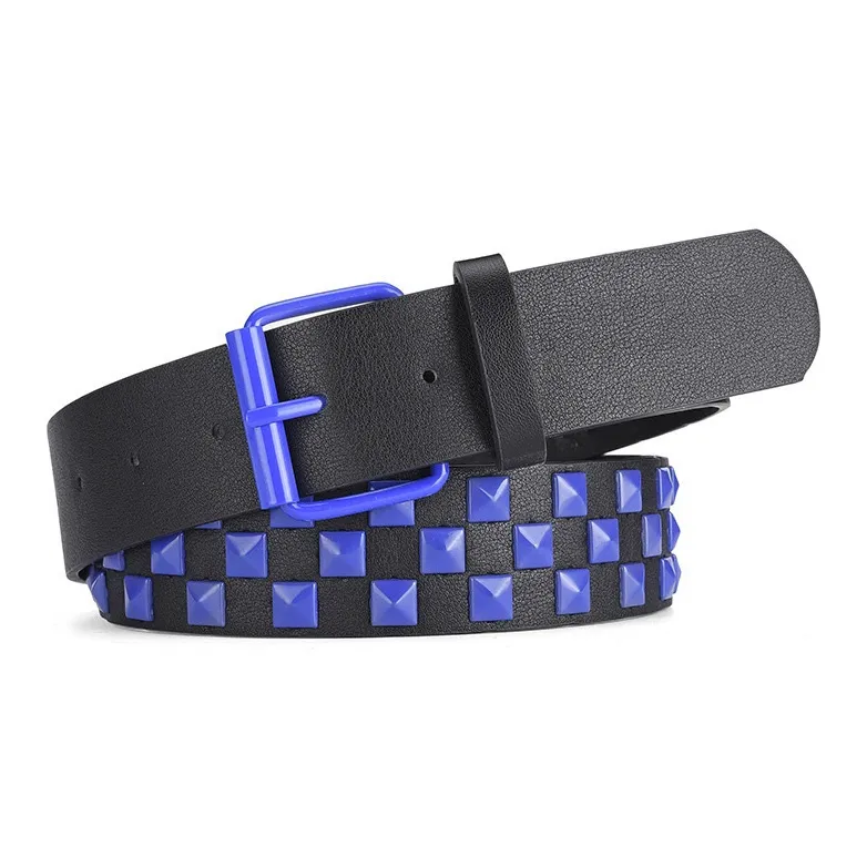 JONNY MOORE Alloy Leather Belts Women's 3.8cm-13