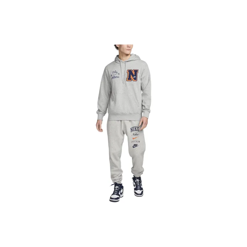 Nike Club Fleece Sweatshirt Men's Gray-2