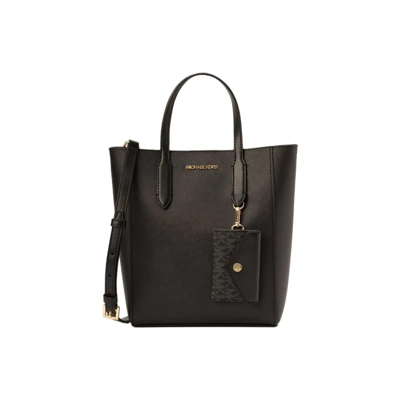 MICHAEL KORS Cow Leather Crossbody One Shoulder Handbag Small Size Women's Black-0