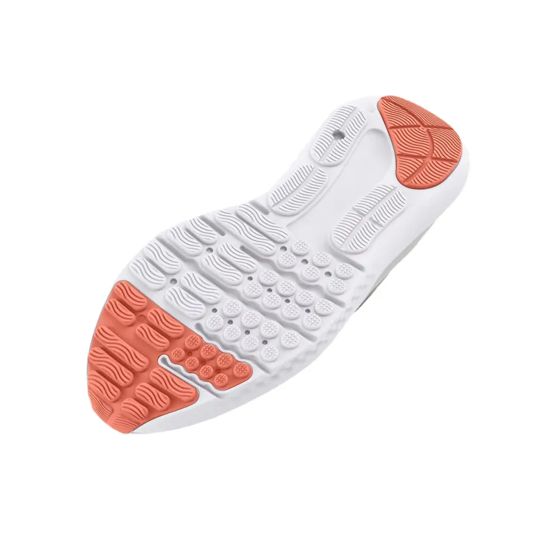 Under Armour Surge 4 Anti Slip Wear Resistant Low Top Casual Running Shoes Women's Gray Orange-4