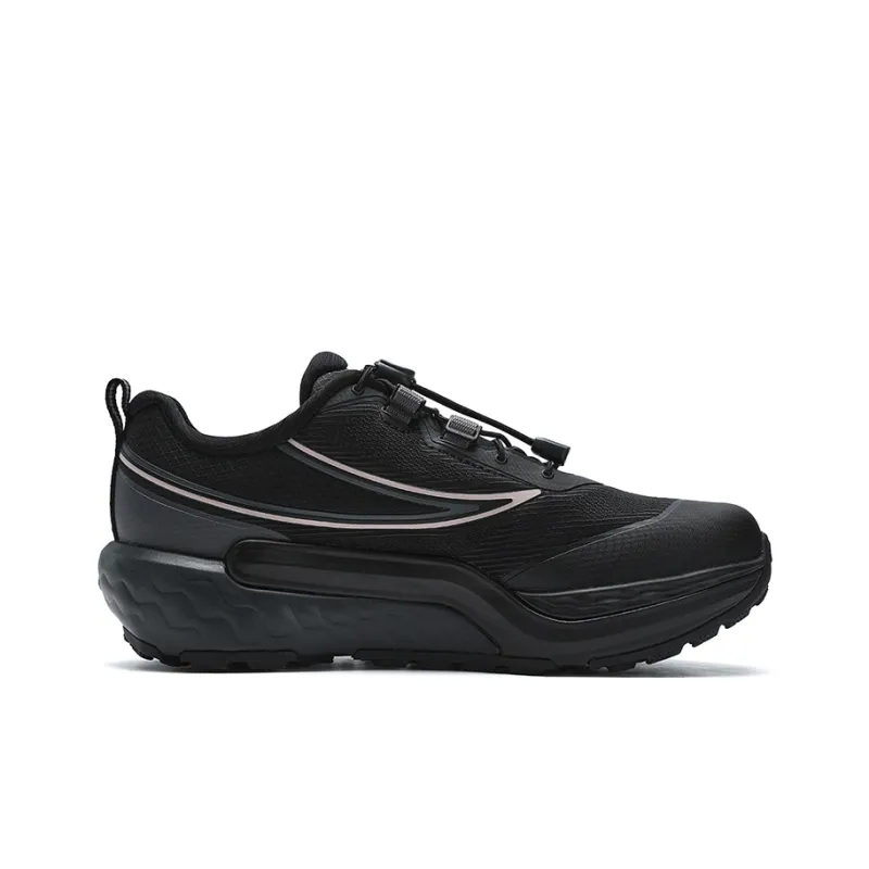 FILA SPD HORIZON Durable Breathable Low Top Running Shoes Women's Iron Gray/Black-1