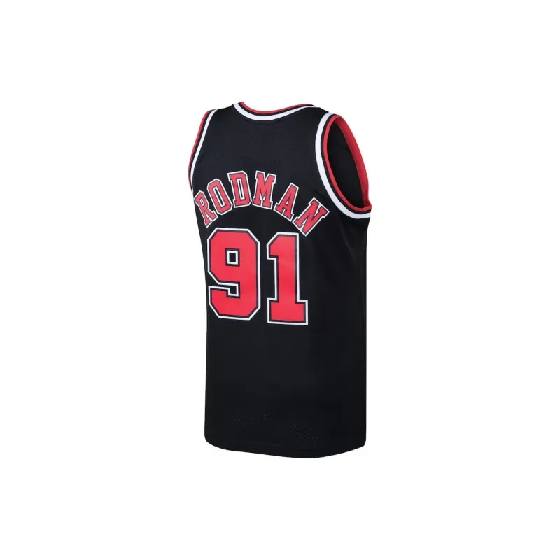 NBA Miami Heat Alonzo Mourning 2005 Swingman Jersey Basketball Jerseys Men's Black-1