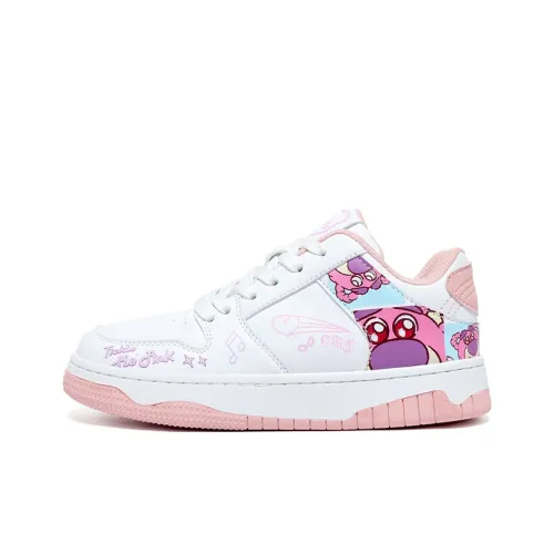 Disney Strawberry Bear Series Podw Resistant, Abrasion Resistant, Lightweight Low Top Skateboard Shoes Women's