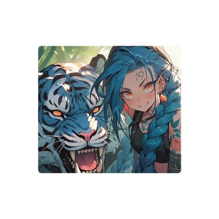 SALTOINC Good Looking Jinx Crystal Snow/Sand Mist Upgraded Resin FPS Professional Hard Esports Large Size Mouse Pads-14