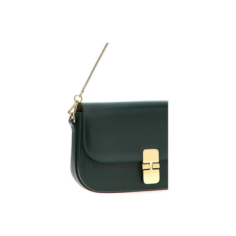 A.P.C Chain-Linked Shoulder Bag-2