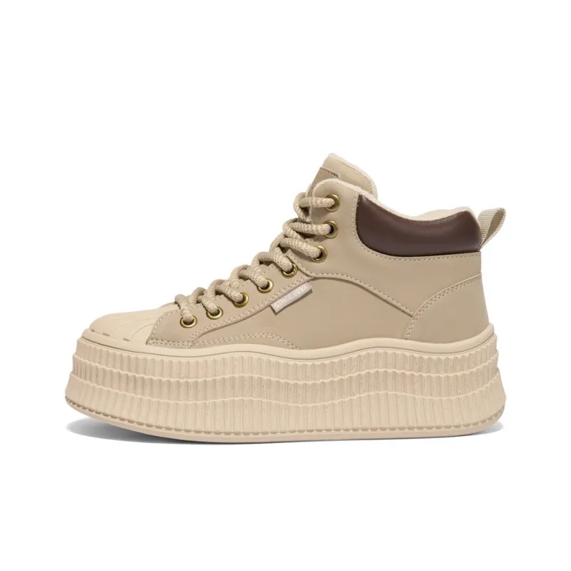 BELLE Thermal High Top Skateboard Shoes Women's-1