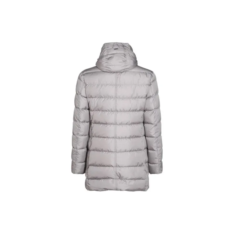 HERNO Hooded Quilted Down Coat-5