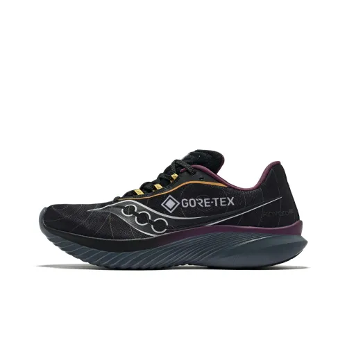 Saucony Low Top Running Shoes Men's Black Gray