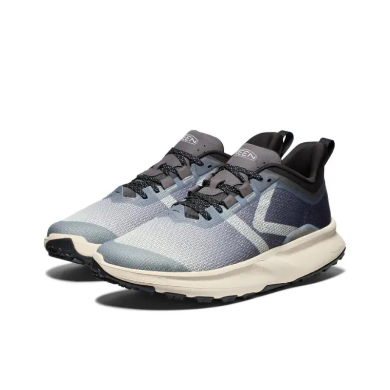 KEEN Wear Resistant Low Top Running Shoes Men's Gray-3