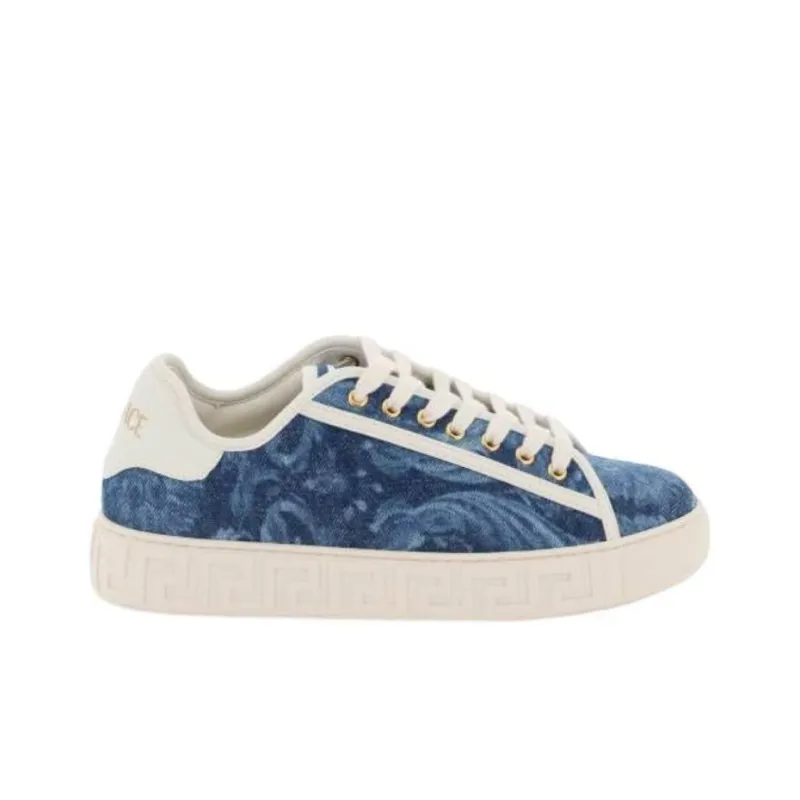 VERSACE Greca Barocco-jacquard Sneakers-1
