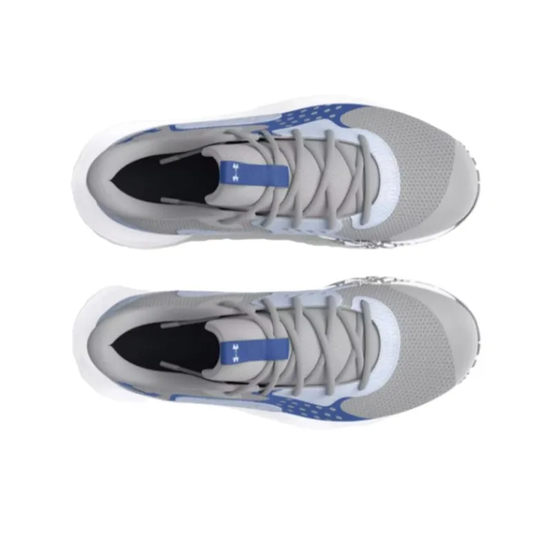 Under Armour Jet '23 Slip Resistant Low Top Basketball Shoes Unisex Gray-3