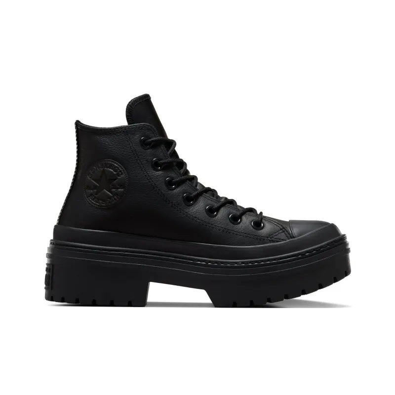 Converse Women's Chuck Taylor All Star Lugged Heel Platform Waterproof High 'Triple Black' Women's-1