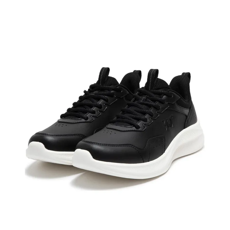 361° Blade 2.0 Cushioning, Wear Resistant Low Top Casual Running Shoes Men's Black White-2