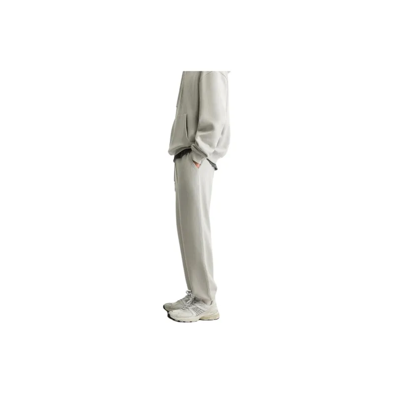 ZARA Casual Pants Men's Ice White-3