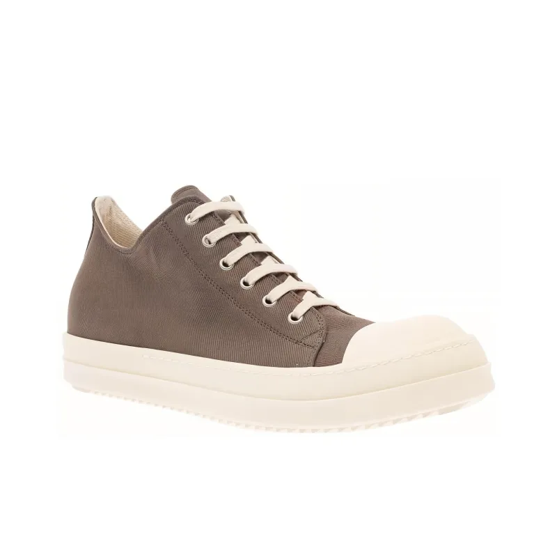 Rick Owens DRKSHDW Low Sneaks Dust Milk-2