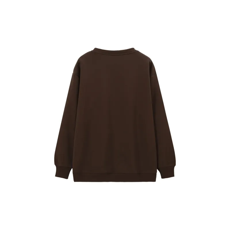 Incolore Sweatshirt Women's Dark Brown-1