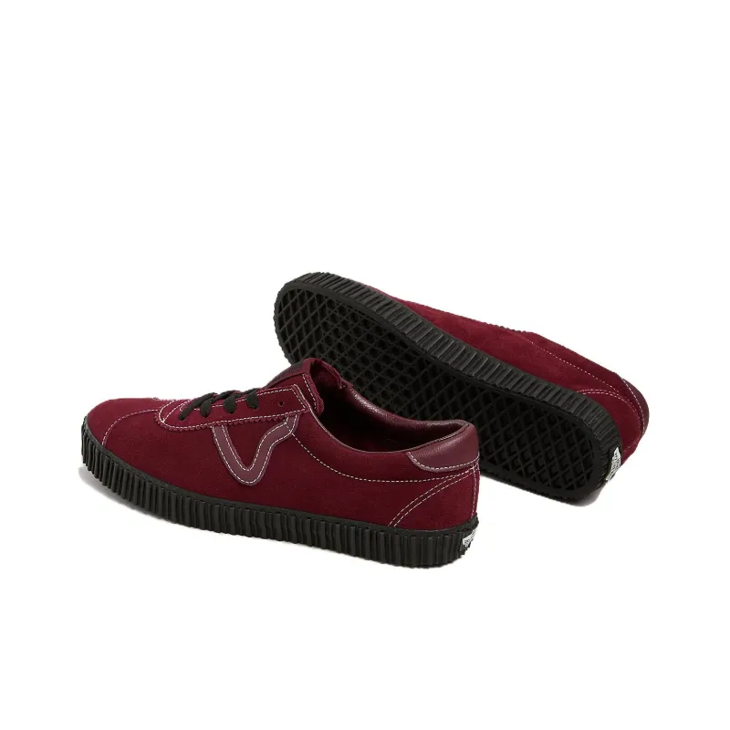 Vans Non-slip Support Low-Top Skateboard Shoes Unisex Red-3