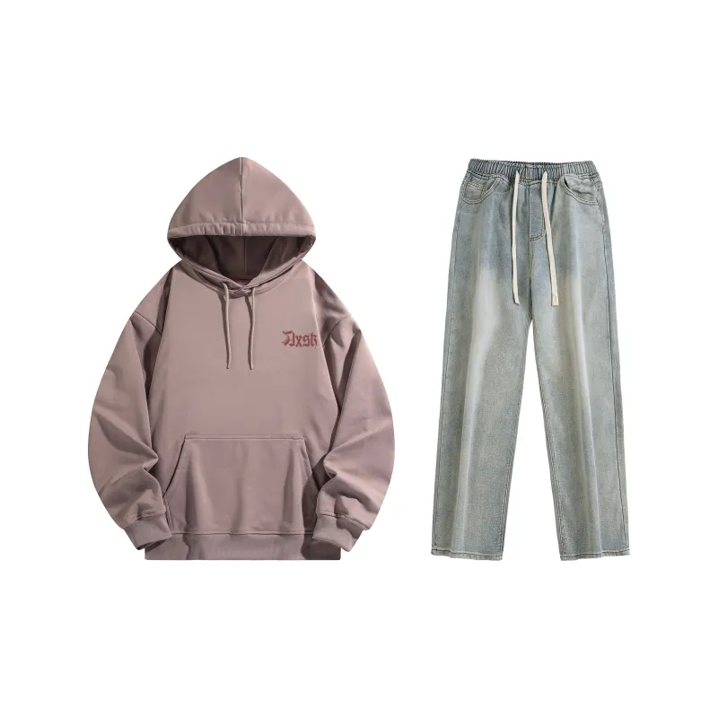 A.X.S.K Sweatshirt Sets Unisex-191