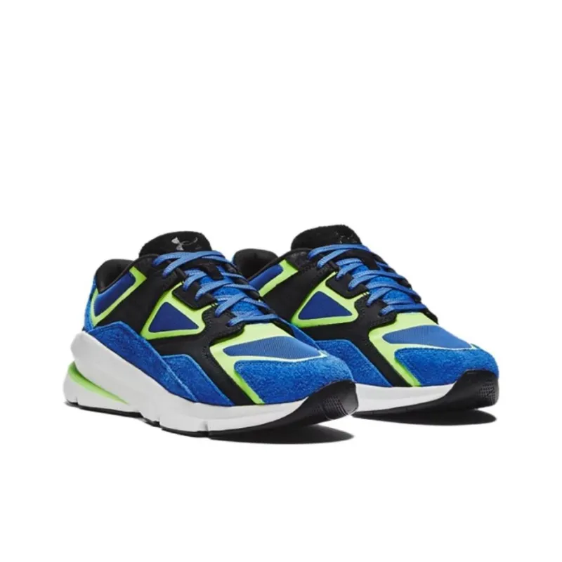 Under Armour Forge 96 Anti Slip Wear Resistant Low Top Casual Shoes Unisex Blue-1