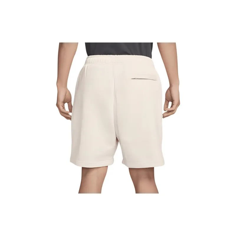 Nike Solo Swoosh Casual Shorts Men's Light Mineral Brown/White-1