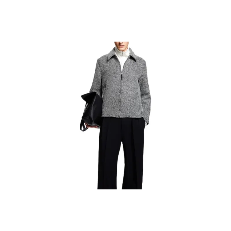 H&M Jackets & Coats Men's Black/White-1
