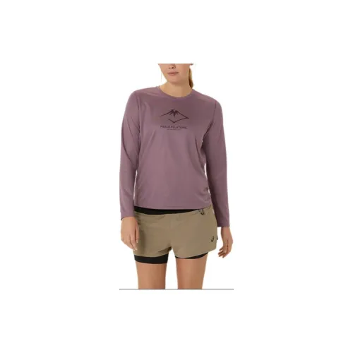 Asics FUJITRAIL T-Shirts Women's Dark Light Fuchsia